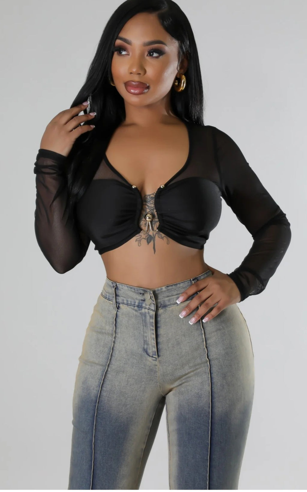 Mystique Mesh Top