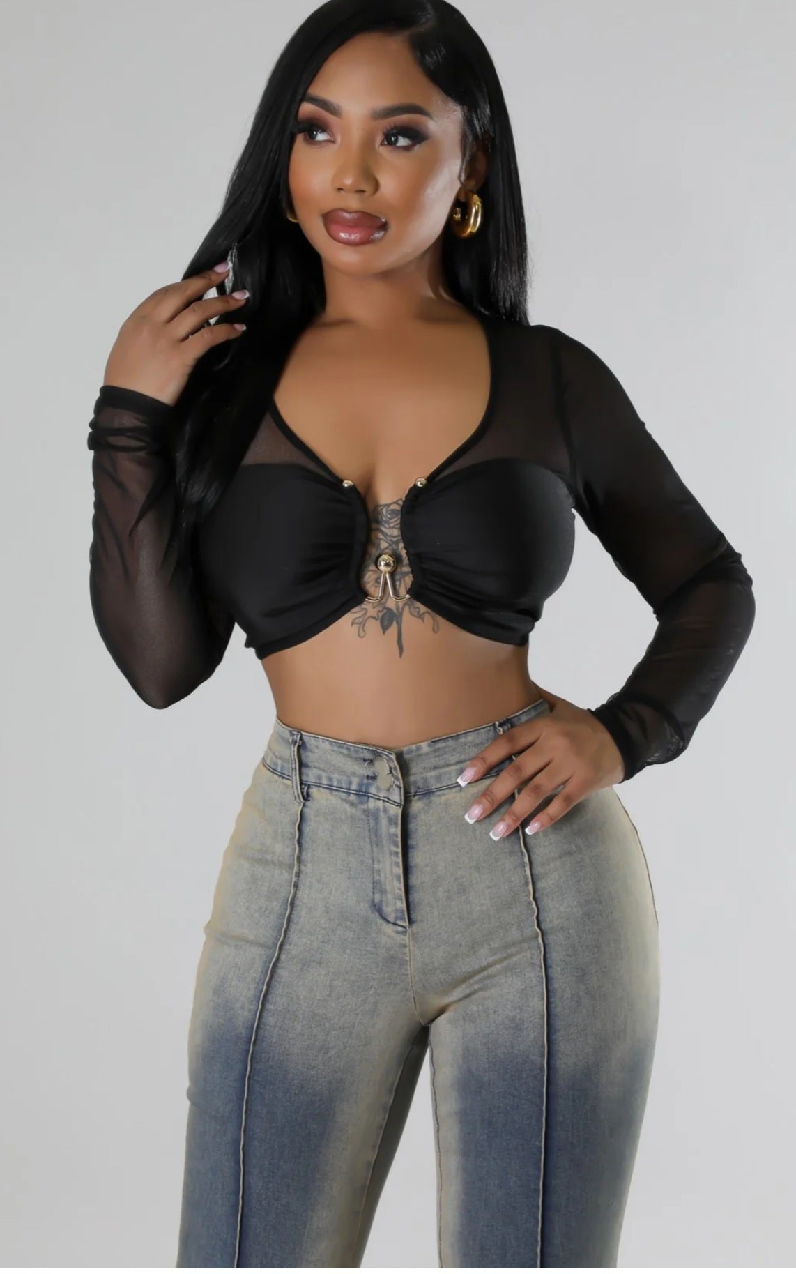 Mystique Mesh Top