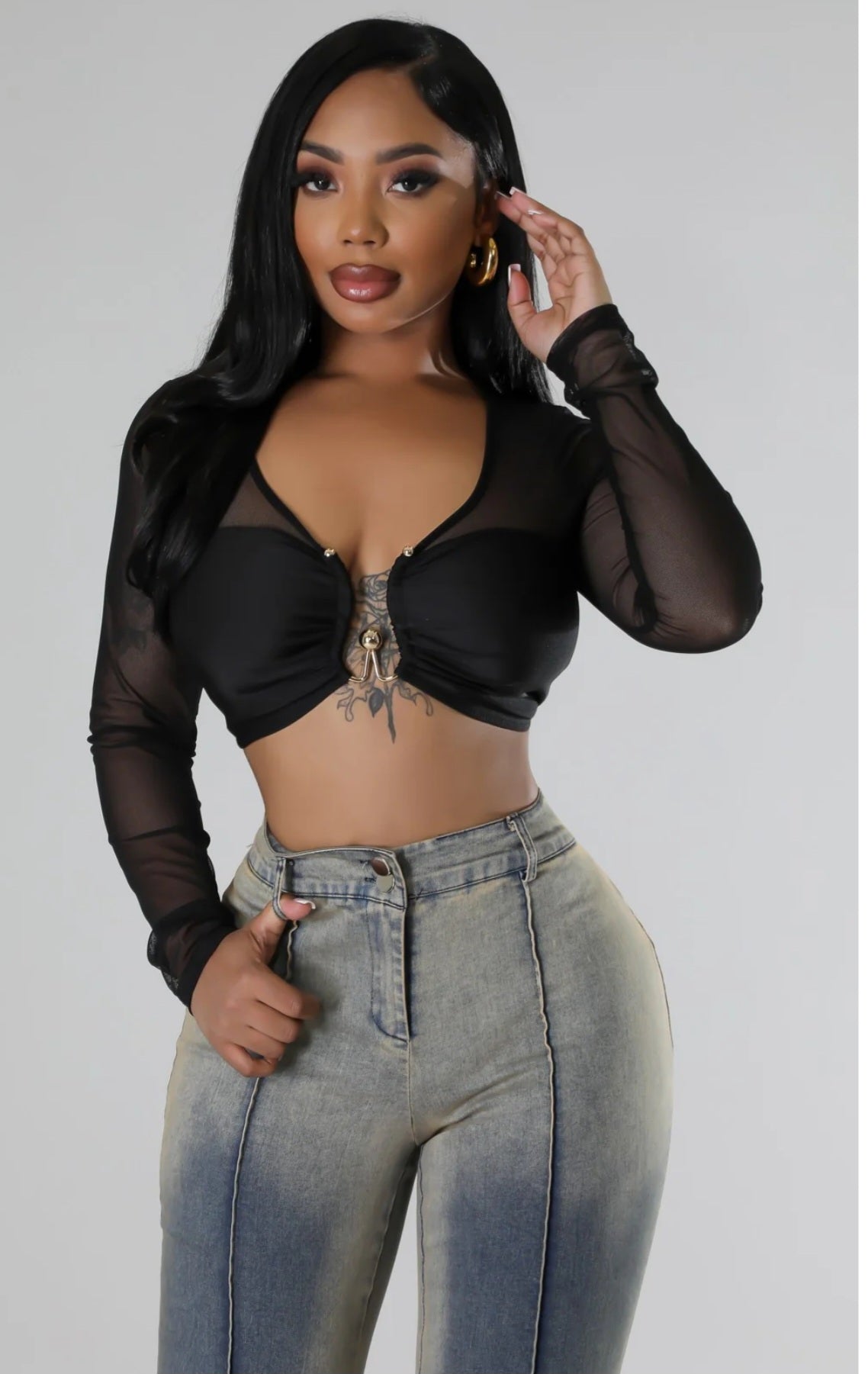 Mystique Mesh Top