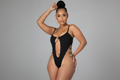 On Lock Chain Detail Bodysuit