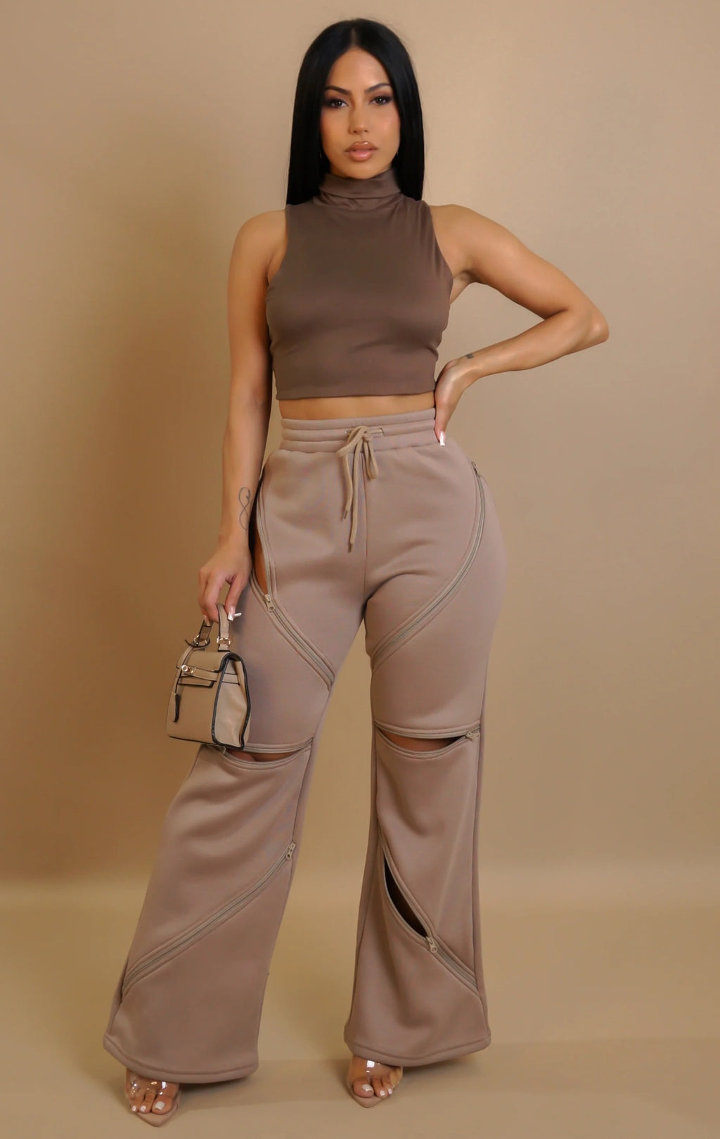 Chic Comfort Wide-Leg Joggers