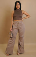 Chic Comfort Wide-Leg Joggers